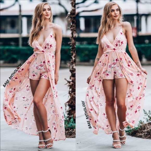 💐NWT Beautiful Combo Skirt Romper - Picture 3 of 4